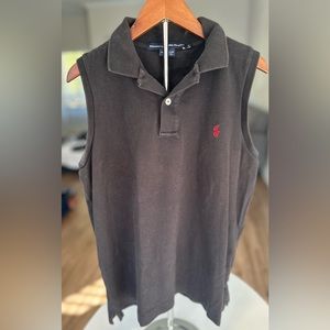 Men’s Ralph Lauren Polo Sport Sleveless Tank Top Shirt Size Large Black